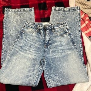 Kancan acid wash jeans